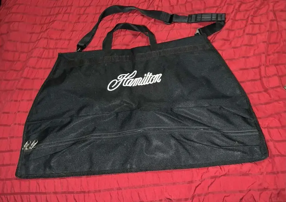 New without Tags Sports Bag Hamilton Embroidered Name  Bottom Load Pickel Ball